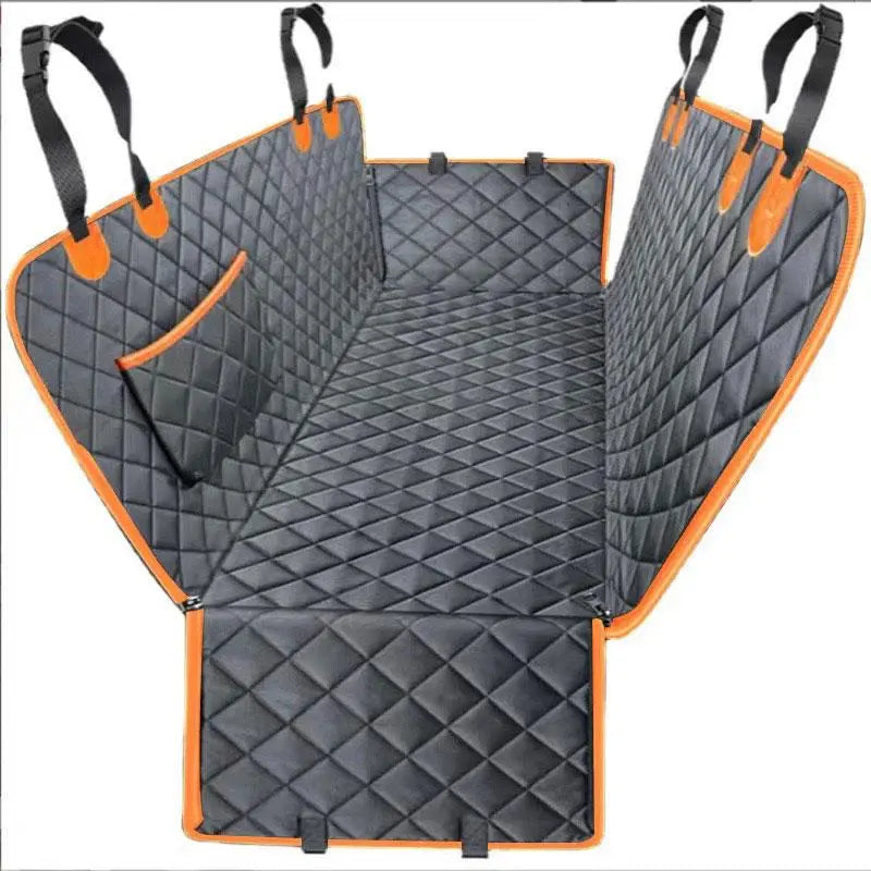 ZHUOYUE CW 2.0 Universal Waterproof Scratch-Resistant Dog and Cat Car Seat Cover Hammock with Snuggle Puppy Design - Lightweight and Easy to Install Pet Travel Accessory for Car Seat Protection